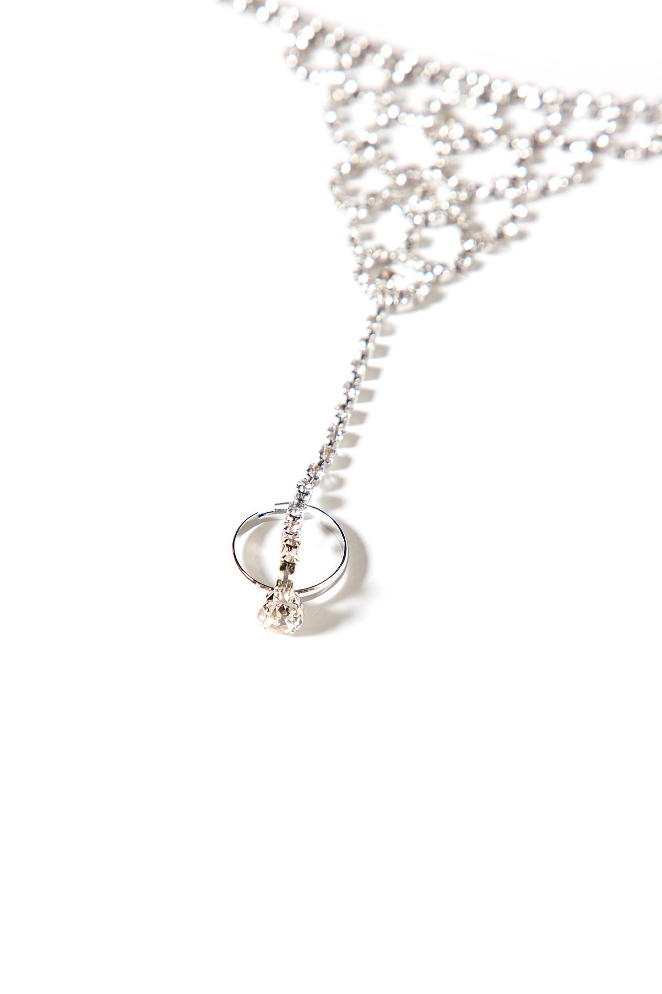 Dance With Me Hand Chain - Silver