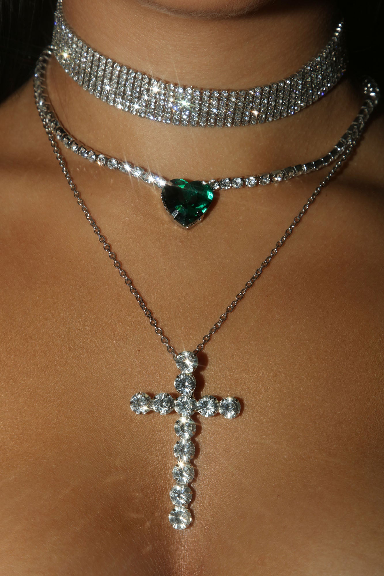 The Perfect Match Necklace - Green